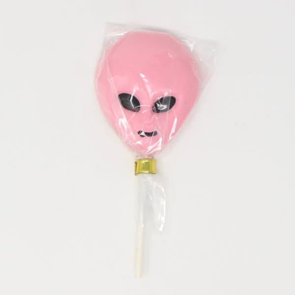 Chocolate Alien Lollipop